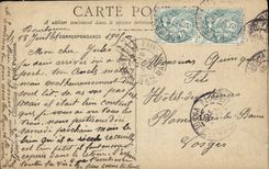 VINTAGE POSTCARD Fantasy Woman the lovesong a star of love