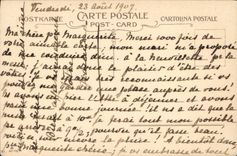 VINTAGE POSTCARD Fantasy Woman