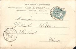 CPA Fantaisie Femme Chavita Opera Comique