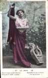 CPA Fantaisie Femme la muse 