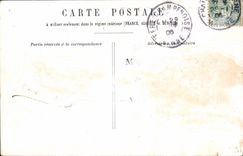 VINTAGE POSTCARD Fantasy Woman