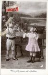 VINTAGE POSTCARD Fantasy Children