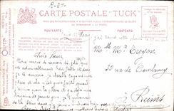 CPA Menton Vue generale prise de la frontiere italienne