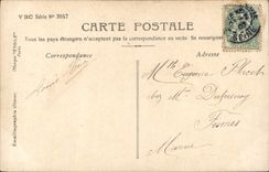 VINTAGE POSTCARD Fantasy Woman