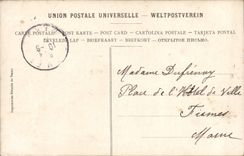 VINTAGE POSTCARD Fantasy Woman Leonora da Bella Casino of Paris