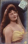 VINTAGE POSTCARD Fantasy Woman