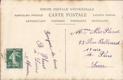 VINTAGE POSTCARD Fantasy Woman