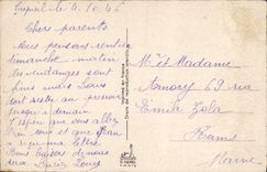 VINTAGE POSTCARD Fantasy Children the SNCF Gougeon Train