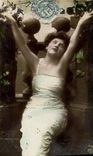 VINTAGE POSTCARD Fantasy Woman