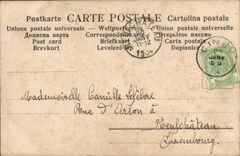 VINTAGE POSTCARD Fantasy Our manners the day and the night Illustrator