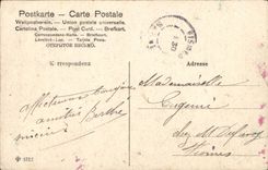 VINTAGE POSTCARD Fantasy Woman