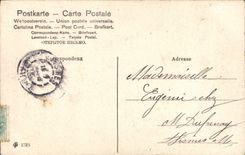 VINTAGE POSTCARD Fantasy Woman