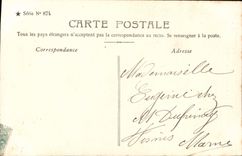 VINTAGE POSTCARD Fantasy Woman the tourtereaux ones