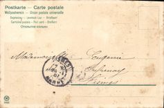 VINTAGE POSTCARD Fantasy Woman