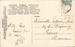 VINTAGE POSTCARD Fantasy Women