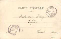 VINTAGE POSTCARD Fantasy Woman