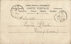 VINTAGE POSTCARD Fantasy Women