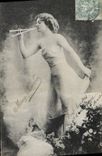 VINTAGE POSTCARD Fantasy Woman
