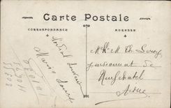 CPA Fantaisie Jeanne d'Arc