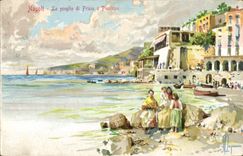 CPA Napoli La Scoglio di Frisio a Posillipo 