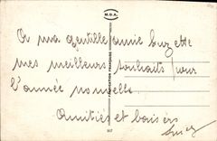 VINTAGE POSTCARD Fantasy Happy New Year