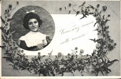 VINTAGE POSTCARD Fantasy Child