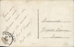 CPA Fantaisie Femme Enfants Trefle