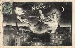 CPA Fantaisie Neol Sabot Guignol 