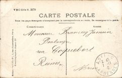 VINTAGE POSTCARD Fantasy Man