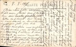 VINTAGE POSTCARD Fantasy Man