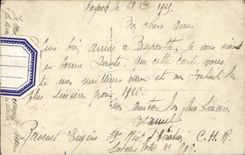 Flores de la fantasía de la POSTAL de la VENDIMIA