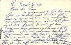 Flores de la fantasía de la POSTAL de la VENDIMIA