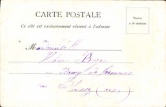 Flores de la fantasía de la POSTAL de la VENDIMIA