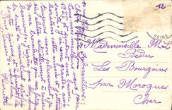 Flores de la fantasía de la POSTAL de la VENDIMIA Felices fiestas