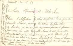 CPA Fantaisie Fleurs Fer a cheval Oiseaux