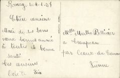 Flores de la fantasía de la POSTAL de la VENDIMIA