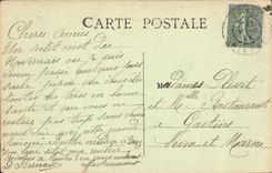 CPA Fantaisie Legendes de Saint Saulge 