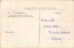 VINTAGE POSTCARD Fantasy Child wife