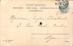 VINTAGE POSTCARD Fantasy Woman