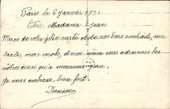 VINTAGE POSTCARD Fantasy Woman