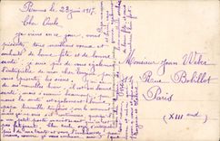 VINTAGE POSTCARD Fantasy Woman