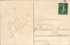 VINTAGE POSTCARD Fantasy Flowers Lily of the valley