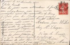 Flores de Santon de la fantasía de la POSTAL de la VENDIMIA