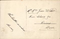 VINTAGE POSTCARD Fantasy Woman