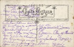 VINTAGE POSTCARD Fantasy Woman