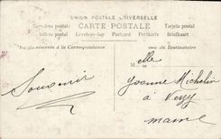 VINTAGE POSTCARD Fantasy Woman