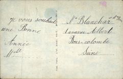 CPA Fantaisie Enfant Bebe Cygne