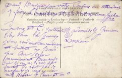 VINTAGE POSTCARD Fantasy Child wife Baby