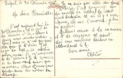 VINTAGE POSTCARD Fantasy Happy New Year