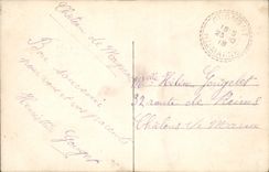 VINTAGE POSTCARD Fantasy Woman